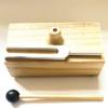 528hz Tuning Fork, Equipped with Silicone Hammer and Wooden Resonator Box, Aluminum Alloy Tuning Fork, Suitable for Resonance Lessons, Sound,Yoga view 2