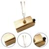 528hz Tuning Fork, Equipped with Silicone Hammer and Wooden Resonator Box, Aluminum Alloy Tuning Fork, Suitable for Resonance Lessons, Sound,Yoga view 3