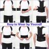 ZWSYQXIU Back Brace, Full Back Support Belt Posture Corrector Waist Lower Brace Breathable Waist Support Body(X-Large) view 4