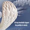 Gsohyim 4D Cloud Technology Insole: 4D 4D Insoles Acupoint Massage for Foot Pain Relief - Memory Foam Cushioning Steppers Soles for Sports Shoes 2 Pairs Black view 4