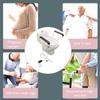SICWEDIM Electric Toilet Seat Lift, Adjustable Toilet Seat Booster, with Lift Handle, Drying Function, Maximum Load 330lb, Plug in Elevated Toilet Assisted Standing with Remote Control view 2