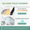 SICWEDIM Electric Toilet Seat Lift, Adjustable Toilet Seat Booster, with Lift Handle, Drying Function, Maximum Load 330lb, Plug in Elevated Toilet Assisted Standing with Remote Control view 4