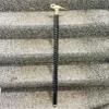 Antique Style Handle Hercule Poirot Swan Style Brass Walking Stick Gift Item 37 Inch view 3