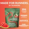 Pure Endurance Organic Electrolyte & Carb Drink Mix for Runners, Watermelon Flavor, 30 Servings | Clean Hydration, Fast Energy & Endurance Fuel for Training, Marathon & Long Runs view 2