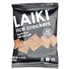 Gluten Free Rice Crackers - Black | Low Sodium Healthy Snack | Vegan SEED-OIL FREE Snack | NON-GMO | GF Snack for Adults | Diabetic Friendly | Gluten Free Variety Pack | Clean & Vegan | Party Snack | Pack of 30 view 1