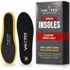 VKTRY Gold Cleated Insoles, Carbon Fiber Men 12-12.5/Women 14-14.5, <120lb view 1