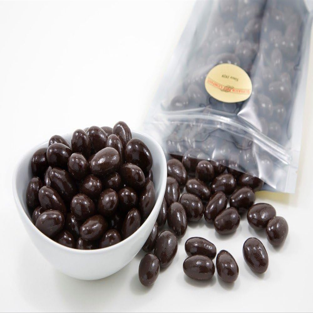 Dark Chocolate Covered Almonds (1 Pound Bag)
