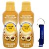 Southern Butter Pecan Liquid Coffee Creamer.- Pack of Two (2) 32 fl oz Bottles of Smooth & Creamy Delightful Coffee Creamer with Candy Freezer Bottle Opener Keychain (Southern Butter Pecan) Keychain view 1