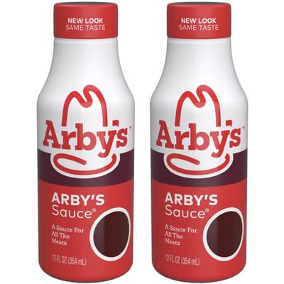 (2 Pack) Arby's Sauce 12oz Bottle Famous Classic Original Sandwich Red Sauce