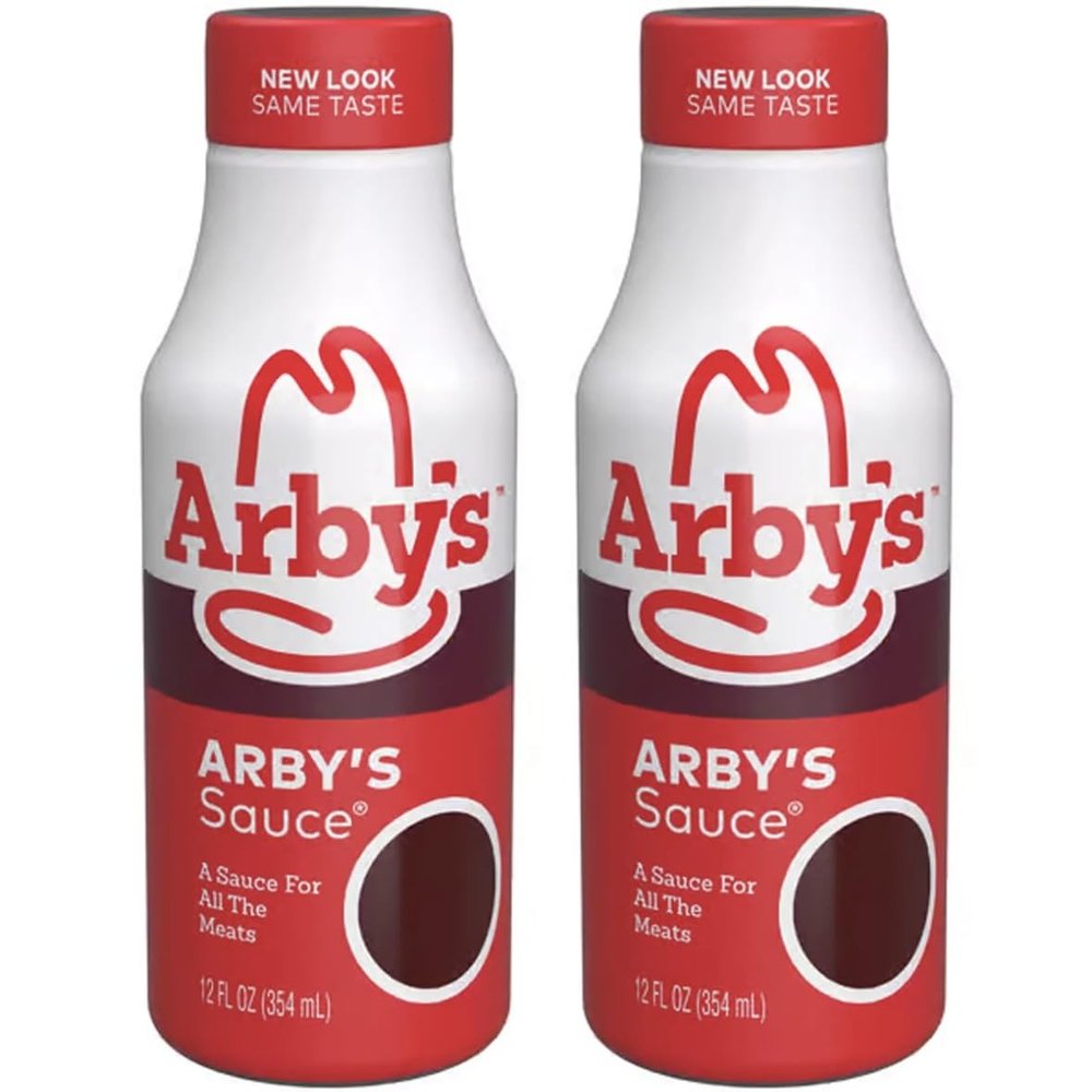(2 Pack) Arby's Sauce 12oz Bottle Famous Classic Original Sandwich Red Sauce