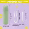 5pcs Hard Contact Lens Remover and Inserter Tool, Portable Contact Remover Tool for Hard Contacts with Storage Box, Contacts Suction Cup Remover for Daily Use, Travel, and Outdoor Exercise view 2