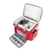 Portable Professional First Aid Kit, Waterproof Oxford Cloth Medical Insulation Refrigerated Storage Bag, Vaccine Plasma Transport Handbag(Red,Small) view 3