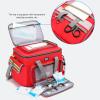 Portable Professional First Aid Kit, Waterproof Oxford Cloth Medical Insulation Refrigerated Storage Bag, Vaccine Plasma Transport Handbag(Red,Small) view 4