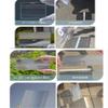 1PC Linear Fresnel Lens Focal Length 120mm 150mm PMMA Threaded Solar Condenser Optical Instrument Condensing Lens(200x160mm F150mm) view 3