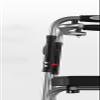 ZOCWJK Folding Walker Toilet Armrest with Detachable Seat and Wheels 8 Files Height Adjustable Adult Walker Walker for Seniors Elderly Users Double The Comfor,( view 4