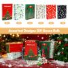 joyhalo 24 Pack 14.5" Christmas Gift Boxes with Lids for Presents, 6 Designs Gift Boxes Bulk,White Gift Wrapping Boxes for Clothes,Shirts,Robes,Sweaters and Socks view 4