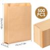 500Pcs Waxed Sanitary Napkin Disposal Bags, 7.5'' x 10'' x 3.5'' Feminine Hygiene Liner Bag, Tampon Disposal Bags Bulk for Business Restroom Bathroom Personal Dispensers view 2