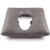 Kronabelle Pu-Covered Toilet Seat Cushion for Commode Chairs, Cotton Filled Washable Pad with Straps, 17 X 17 in Soft Seating for Seniors and Adults view 2