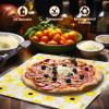 KIKISML 200 PCS Wax Deli Paper Sheets 12 * 12 Inch, Food-grade Greaseproof Paper Hamburger Papers Food Basket Liners for Sandwiches, Fries Wrapping for Party, Festival and Outdoors - Sunflower Style view 3