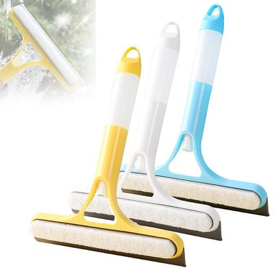 3 in 1 Window Cleaning Scraper, 2025 New 3 in 1 Spray Squeegee Multi-Function Squeegee Tool for Shower Glass, All-Purpose Window Squeegee Cleaner Tool with Bottle for Car Kitchen Glasses (3pcs)