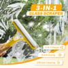 3 in 1 Window Cleaning Scraper, 2025 New 3 in 1 Spray Squeegee Multi-Function Squeegee Tool for Shower Glass, All-Purpose Window Squeegee Cleaner Tool with Bottle for Car Kitchen Glasses (3pcs) view 3