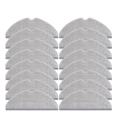 Compatible for Roborock S8 S8 Plus S8+ S8 Pro Ultra G20 Double Vibration Mop Pad Vacuum Cleaner Robot Mop Rags Parts Mop Cloths AccessoriesRobo(30pcs)