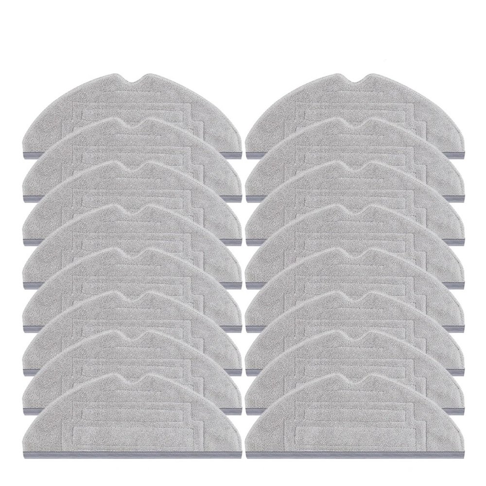 Compatible for Roborock S8 S8 Plus S8+ S8 Pro Ultra G20 Double Vibration Mop Pad Vacuum Cleaner Robot Mop Rags Parts Mop Cloths AccessoriesRobo(30pcs)