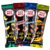 Beer Nuts Variety Packs, Individually Packed Tubes, Original Peanuts, Cashews, Almonds, Fiery Peanuts, The Unique Sweet and Salty Flavor, American Made Since 1953 (30 Counts, All Four) view 1