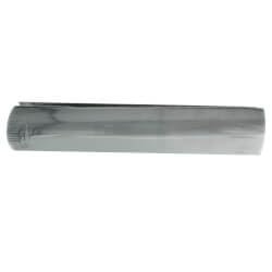 4" x 24" Galvanized Snap-Lock Pipe - 30 Gauge