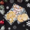 200PCS Cookie Bags for Packaging, 5.5"x5.5" Inches Self Sealing Snowflake Cellophane Bags, Self Adhesive Christmas Treat Bag for Xmas Gift Giving Wrappers, Party Favors view 3