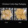200PCS Cookie Bags for Packaging, 5.5"x5.5" Inches Self Sealing Snowflake Cellophane Bags, Self Adhesive Christmas Treat Bag for Xmas Gift Giving Wrappers, Party Favors view 4