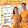 (2 Packs) Totaria Sugar Free 5-in-1 Probiotic Prebiotic Postbiotic Gummy, Probiotics for Women Men with Digestive Enzymes, Peppermint, Complete Immune, Gut & Digestive Support, Vegan Strawberry Flavor view 2