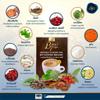 B7 Instant Coffee Mix Healthy 24 in 1 Vegan Snack Arabica Roasted Snack Delicious Mellow Intense 150 grams (10 Sachets) (of 4) By Beautygoodshop [Get Free For You Beauty Gifts] view 4