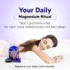 Lofux Magnesium Glycinate Gummies 400mg, Sugar Free Magnesium Gummies for Adults Women, Men, Chewable Supplement Gummy with L-Threonate, Vitamin D, B6, CoQ10 - for Calm, Sleep, Body Relaxation, 60 Ct view 4