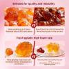 7.76oz Natural Wild Peach Gum Edible Peach Blossom Tears Tao Jiao,220g for Dessert, Drink, Soup, Tea, Health and Beauty Leisure Dessert Premium Freeze-Dried Fruits view 3