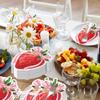Vobumix Party Paper Napkin 100pcs Strawberry Shaped Disposable Napkin Cocktail Beverage Napkin Fruit Themed Party Serviettes Cocktail Napkins view 4