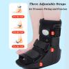 SFKLYU Inflatable Walking Boot, Orthopedic Sleeping Immobilizer, Plantar Fasciitis Night Splint for Bone Fixation or Support in Case of Fracture,B Right,L view 2
