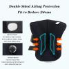 SFKLYU Inflatable Walking Boot, Orthopedic Sleeping Immobilizer, Plantar Fasciitis Night Splint for Bone Fixation or Support in Case of Fracture,B Right,L view 3