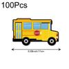 Vobumix 100pcs School Bus Shaped Napkins Disposable Cocktail Beverage Napkins Party Dinner Paper Serviette Tableware Tissues Decor for Party view 2