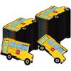 Vobumix 100pcs School Bus Shaped Napkins Disposable Cocktail Beverage Napkins Party Dinner Paper Serviette Tableware Tissues Decor for Party view 4