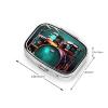 Cool Drum Set Pill Box with Mirror, 2 Compartment Small Pill Case for Purse Or Pocket Mini Metal Pill Holder Travel Weekly Medicine Tablet Vitamin Holder Organizer Travel Gifts view 2