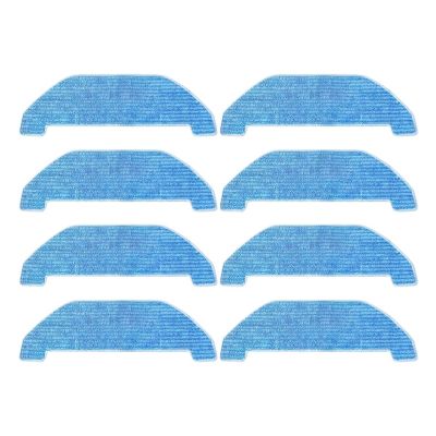 GOFJAJHQ Washable Mop Cloth Rags Parts Compatible for Neabot Compatible for NoMo Q11 RS0030W / N3 Vacuum Cleaner Replacement Mop Pads Accessories Accessory Replacement(8pcs)