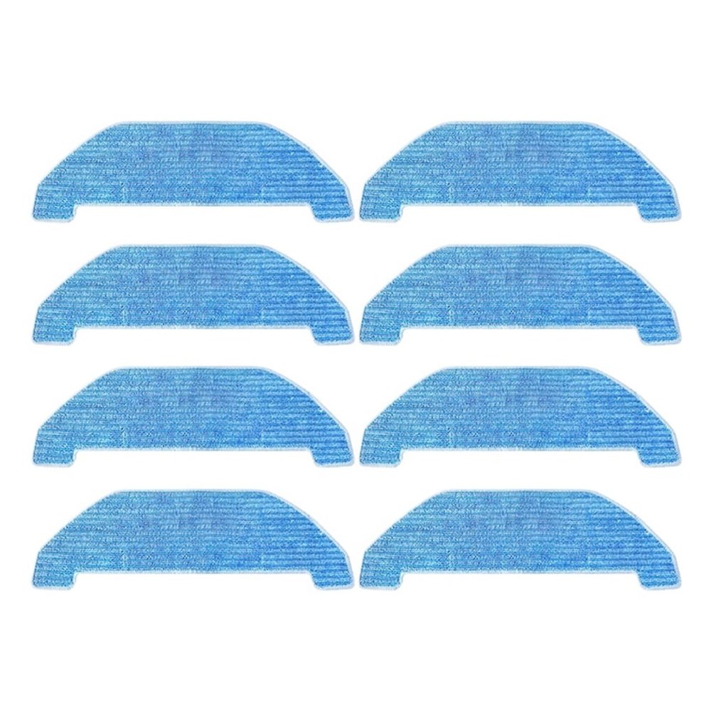 GOFJAJHQ Washable Mop Cloth Rags Parts Compatible for Neabot Compatible for NoMo Q11 RS0030W / N3 Vacuum Cleaner Replacement Mop Pads Accessories Accessory Replacement(8pcs)