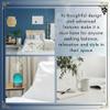 Gs Breeze Smart Diffuser with Refill Bluetooth & Wi-Fi App Control, Gradient LED Lighting, Adjustable Scent Intensity, Low Noise, 24 Hour Schedule, Aromatherapy Diffuser for Home & Office - Rose view 4