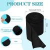 Threlaco 2 Rolls Wet Wraps Bandage for Eczema 3.54'' x 1.97 yd Wet Wrap Therapy for Eczema Treatment for Adults Kids(Black) view 2