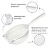 Zenir Plastic Kefir Strainer Kit + Silicone Spoon | Kit for Easy Home Preparation | Strainer for Milk and Water Kefir 12 cm Diameter view 2