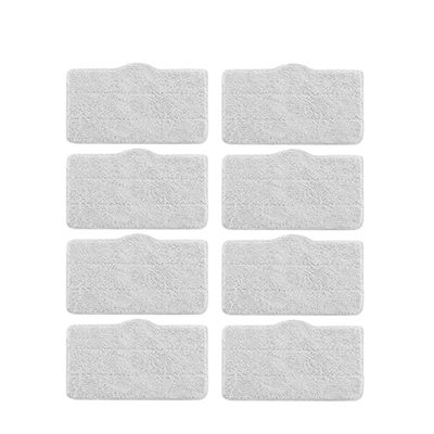 Carpet Cleaning Machine Accessories, Mop Cleaning Pads,Compatible for XiaoMi Deerma DEM, ZQ100 ZQ600 ZQ610 Handhold Steam Vacuum Cleaner Mop Cloth Rag Replacement Accessories(8pcs)