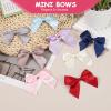 YELARXI Mini Bows Small Satin Ribbon Bows with Double-Sided Tape, 3 Inch Fit for Crafts Wedding Party Decor Gift Wrapping Sewing DIY (20 Pack, Gray) view 4