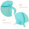SOLUSTRE 2pcs Spill-Proof Sippy Cup: Elderly Drinking Mug With Straw And Handles For Disabled Adults Bedridden Patients And Seniors view 3