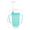 SOLUSTRE 2pcs Spill-Proof Sippy Cup: Elderly Drinking Mug With Straw And Handles For Disabled Adults Bedridden Patients And Seniors view 4